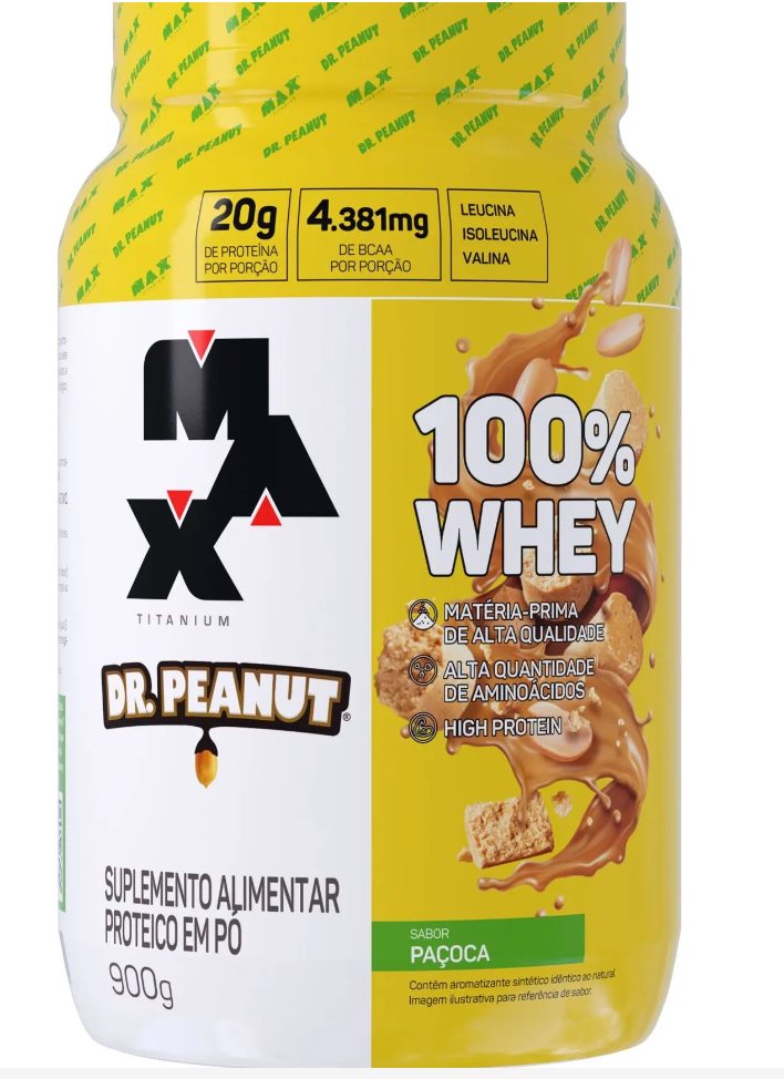 Whey Protein Dr. Peanut 100% Whey 900g