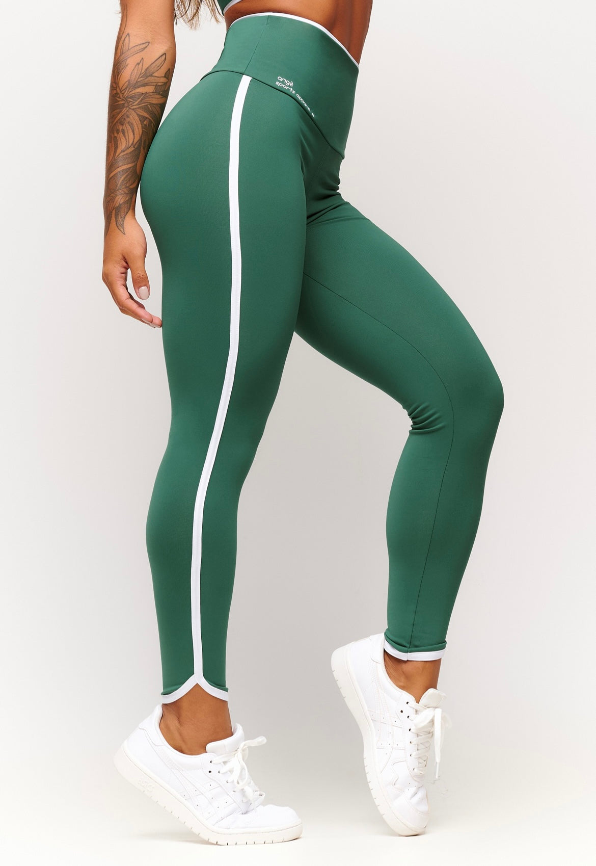 ANGE CALÇA LEGGING MARROM RIPPLE