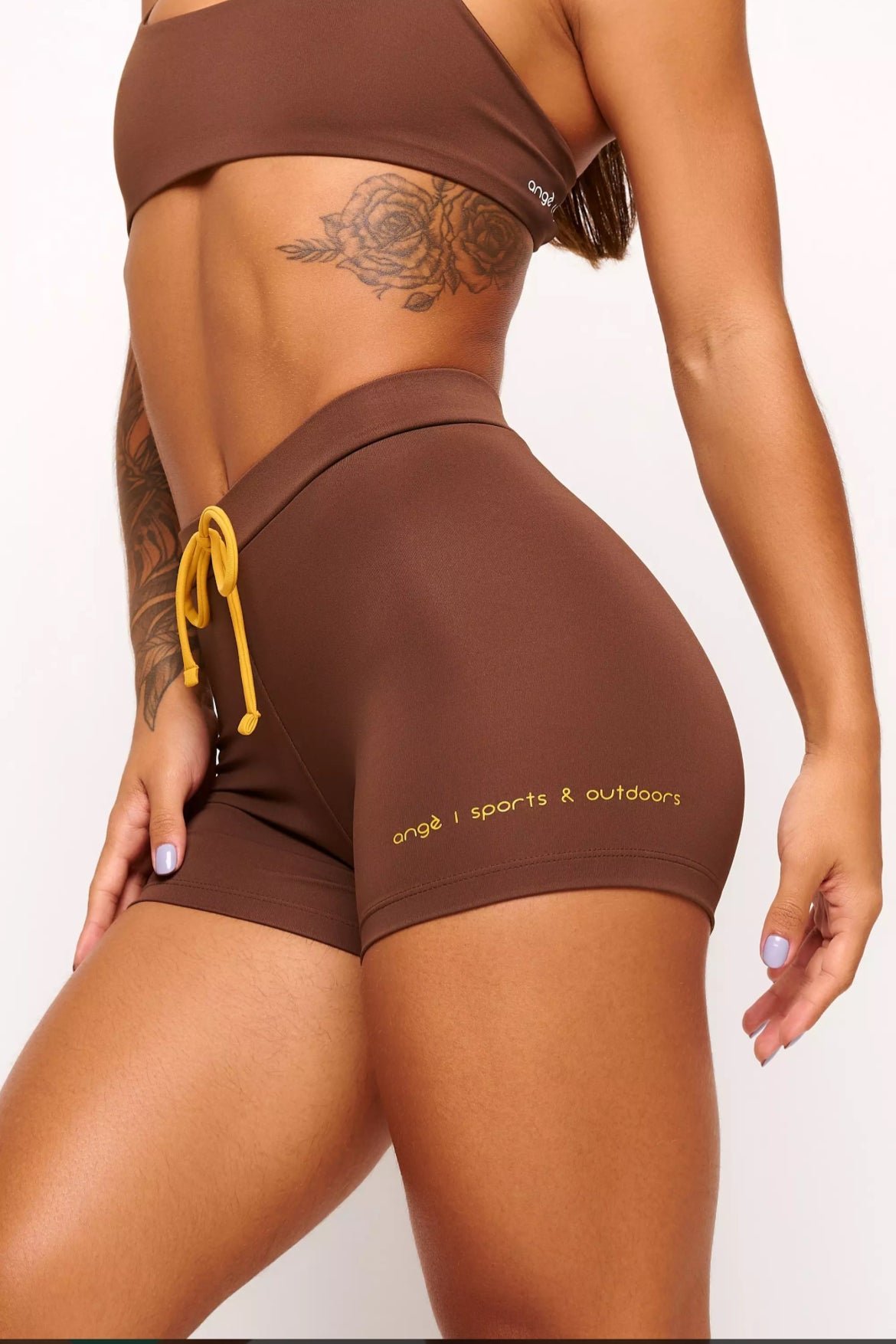 Short Ange Marrom Sport