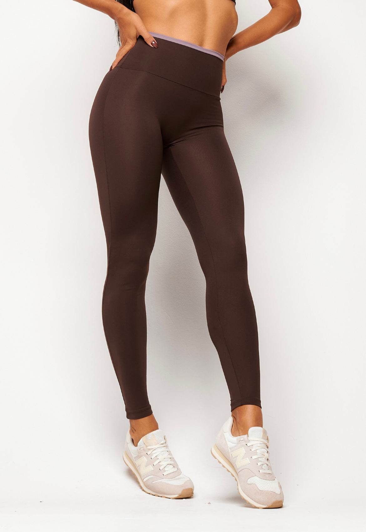 Calça Legging Marrom Ripple